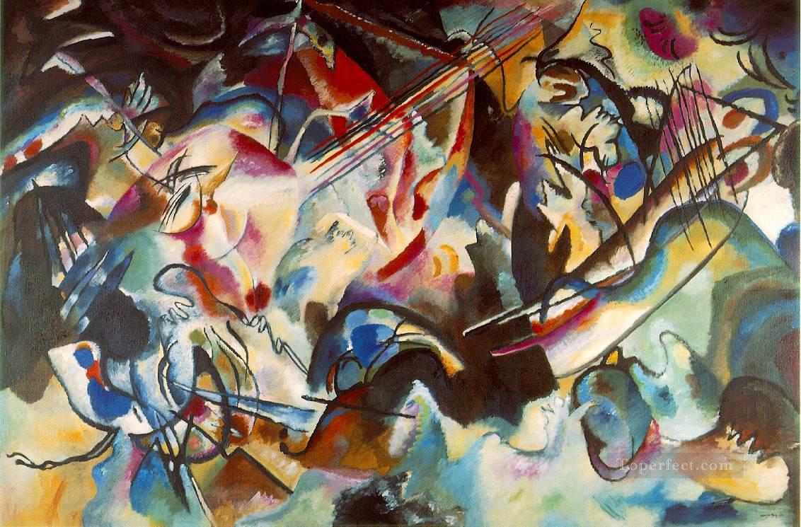 Composición VI Expresionismo arte abstracto Wassily Kandinsky Pintura al óleo